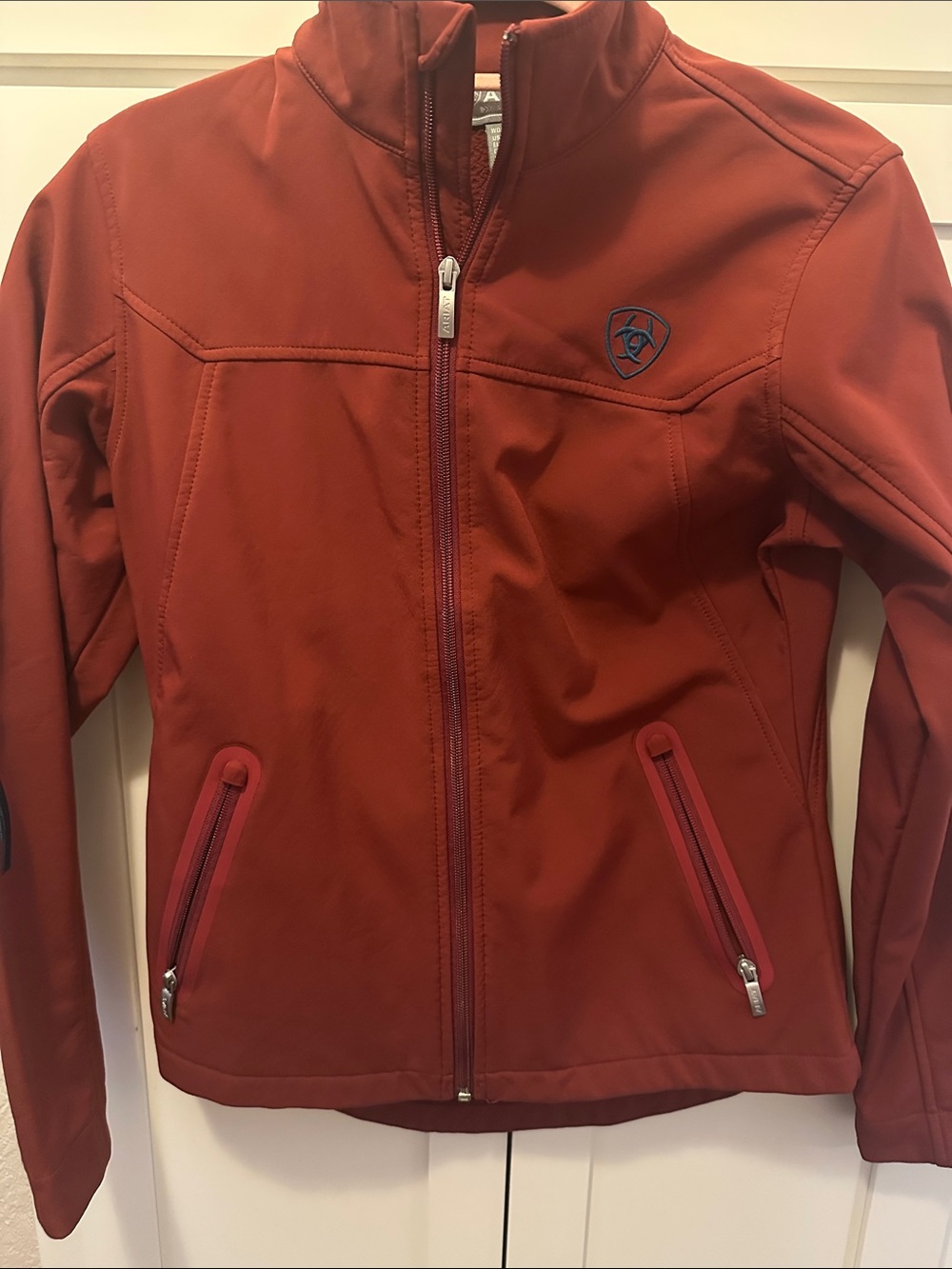 Ariat Women's Rust Zip-Front Utility Softshell Jacket